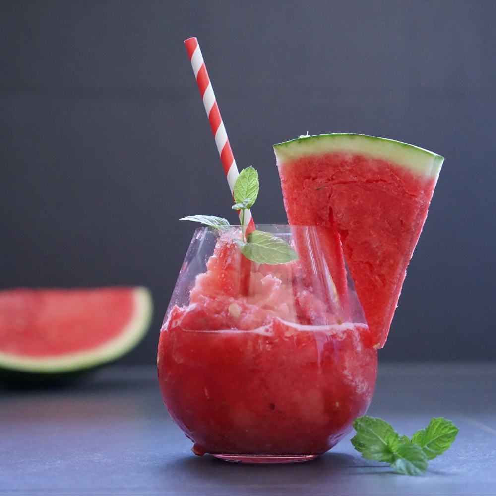 Wassermelonen Slushy – Healthy Bites – Antje Behrendt